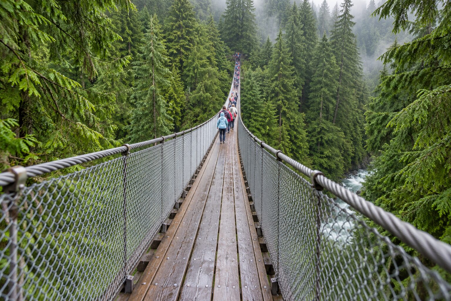 Capilano Suspension Bridge — view two