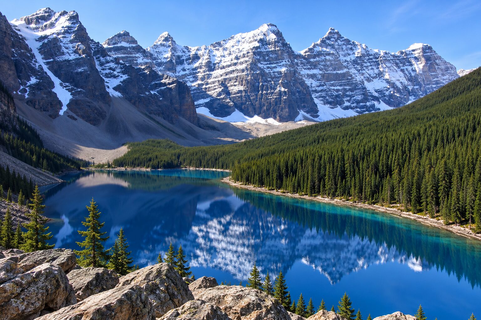 Moraine Lake, Alberta