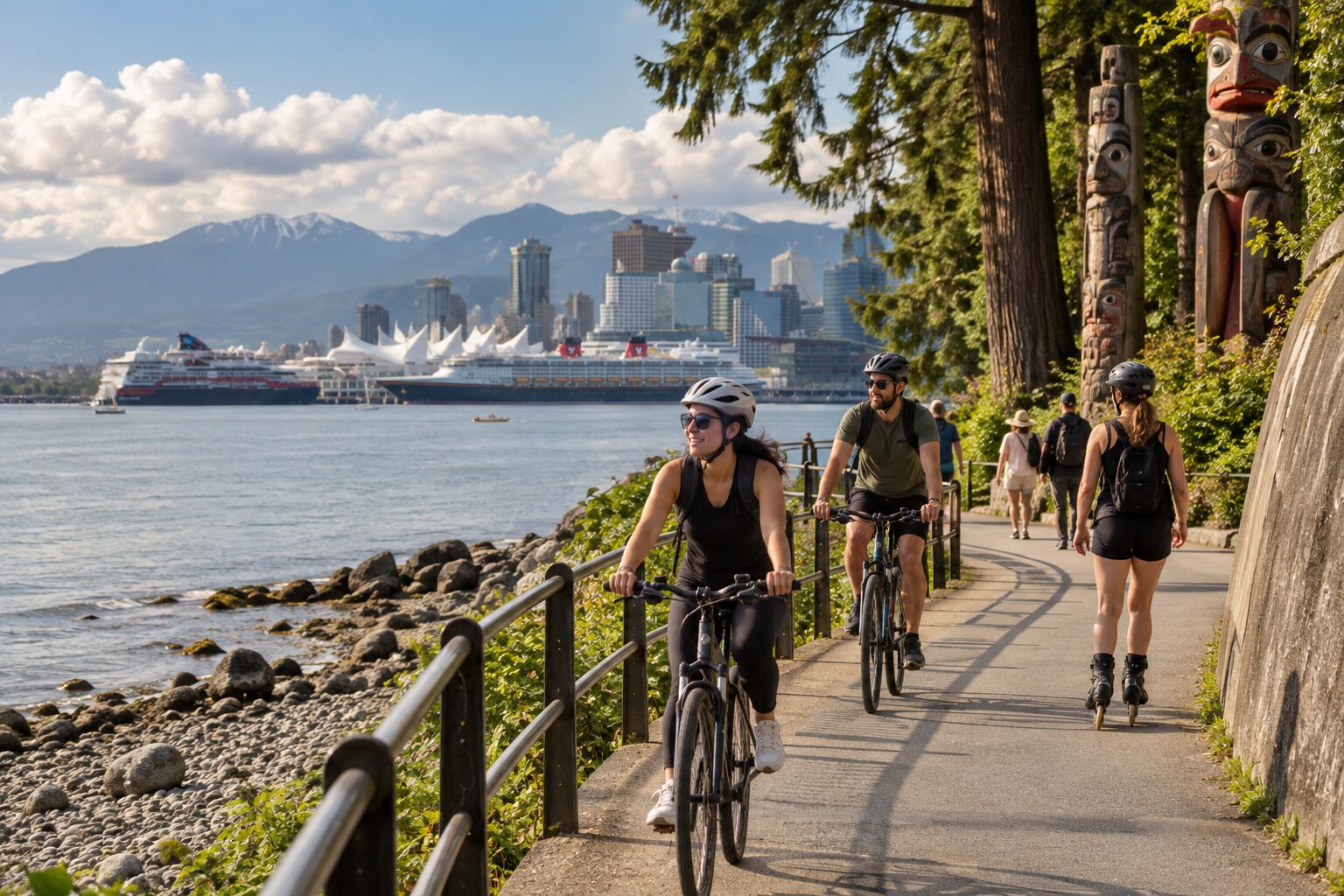 Stanley Park Seawall — view two